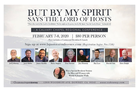 Admission Ticket - " But By My Spirit" - 2020 L.A. Regional Pastors and Church Leaders Conference
